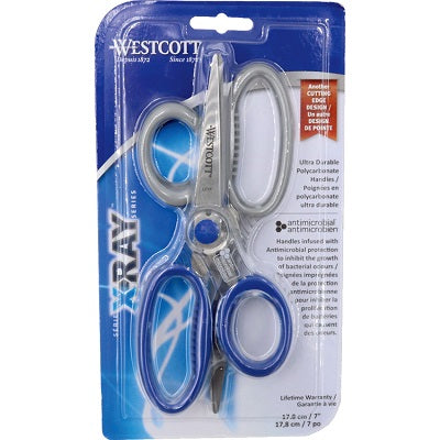 Scissors-X-Ray Antimicrobial 7" Pointed 2/Pack - 65956-66094