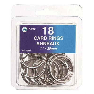 Rings-Loose Leaf 1" 18/Pack - 65956-75150