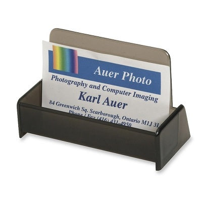 Business Card Holder-Capacity 110, Smoke - 65956-86000