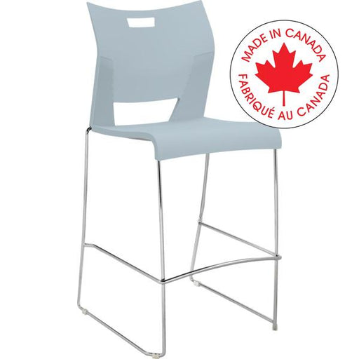 Stool-Duet Bar Height, Armless, Frost - 6631 FRO CG ST