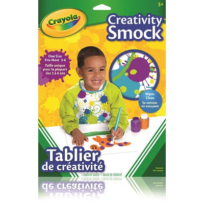 Art Smock-Crayola With Sleeves - 66-3609
