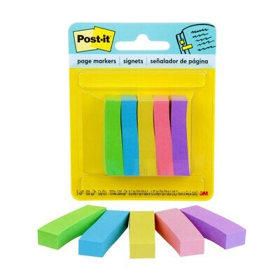 Page Markers-Post It 1/2X1-7/8 Ultra 100/Pad - 670-5AU