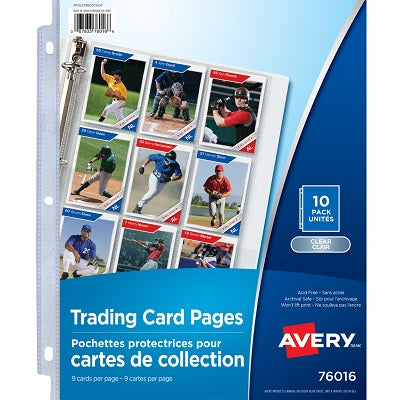 Sheet Protector-Collector/ Trading Cards 10/Pack - 67933-76016