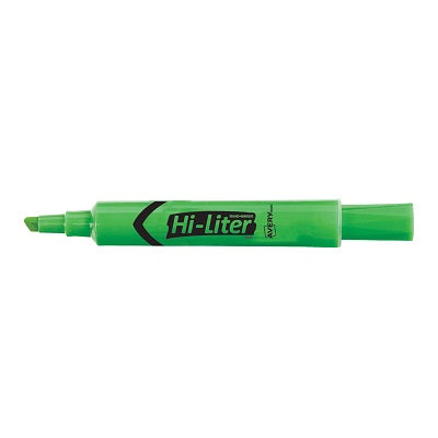 Highlighter-Hi-Liter Chisel Tip, Fluorescent Green 12/Bx - 67933-83504
