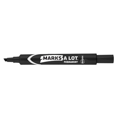 Marker-Permanent, Marks-A-Lot, Regular Chisel, Black - 67933-84201