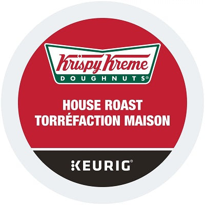 Coffee-K Cup Krispy Kreme Light Med House Roast 30/Bx(22730) - 68-22930