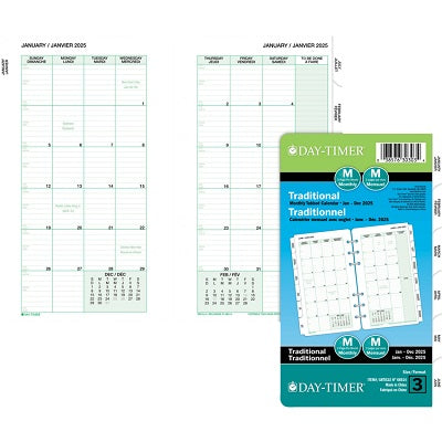 Organizer Refill-Portable 2Page/Month  2025 - 68514