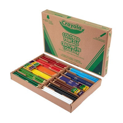 Pencils-Coloured, Crayola Classpack, 20 Of 12 Colours - 68-7506