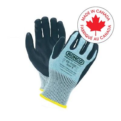Gloves-Primacut Foam Nitrile Palm, Large - 69-100E-09