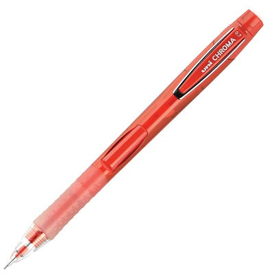 Pencil-Mechanical, Uni Chroma 0.7Mm, Red - 70135