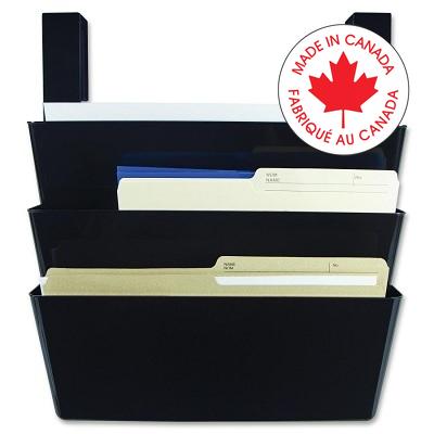 Partition Hanging Files-Legal , Black, 3-Pack - 70316B06C