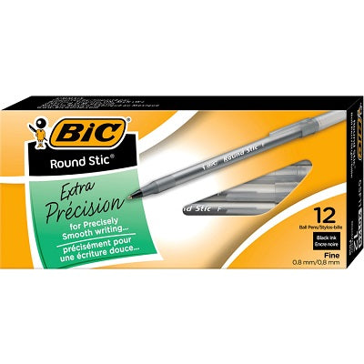 Pen-Stick, Round Stic Ballpoint, Fine Black -Gsf11 - 70330-20129