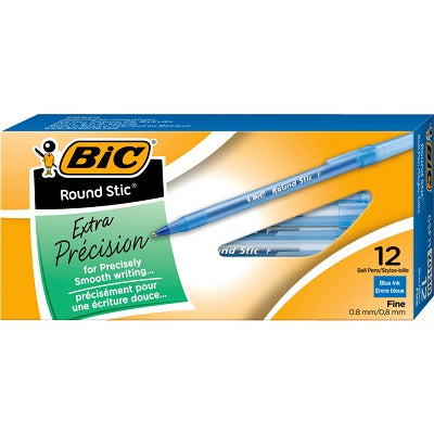 Pen-Stick, Round Stic Ballpoint, Fine Blue -Gsf11 - 70330-20130