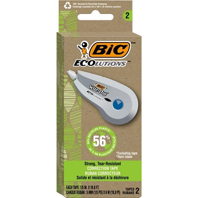 Correction Tape-Mini Wite-Out Revolution 2-Pack    Woet21 - 70330-53721