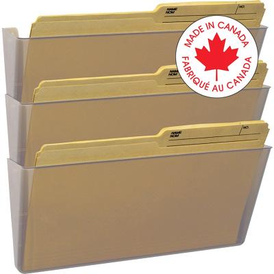 File-Wall, Legal Unbreakable, Clear 3/Pack - 70357U06C