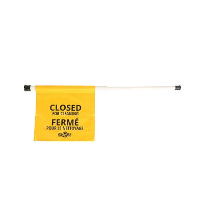 Sign-Closed For Cleaning, Bilingual - 7115
