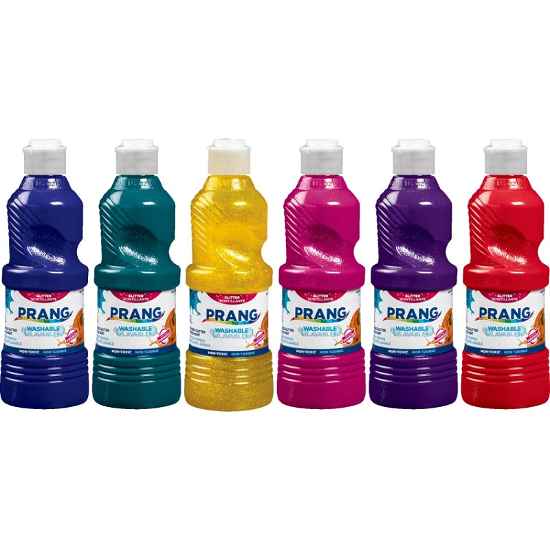 Paint-Tempera 473Ml Bottle, 4 Neon + 1 Metallic + 1 Glitter - 72067-10799