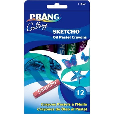 Pastels-Oil, Prang Gallery Sketcho, 12/Bx - 72067-11660