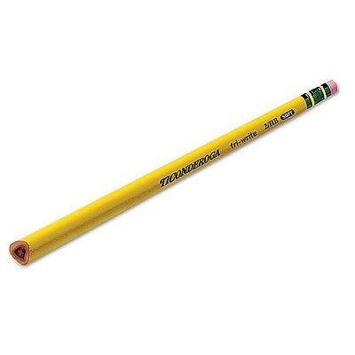 Pencils-Triangular, Ticonderoga Tri-Write  #2 Hb, Tipped - 72067-13856