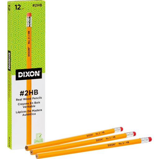 Pencil-Woodcase, Dixon Economy Grade, #2 Hb Soft - 72067-14402