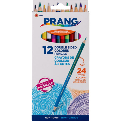 Pencils-Coloured, Prang Duo-Color, 12 Double-Ended - 72067-22112