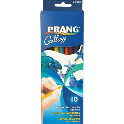 Pencils-Watercolour, Prang 10 Colours - 72067-23650
