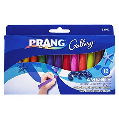 Chalk-Paper, Prang Ambrite, 12 Colours/Pack - 72067-53012