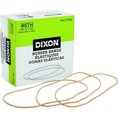 Rubber Bands-1/4 Lb. Box #6Th 1/16X6 - 72067-89064