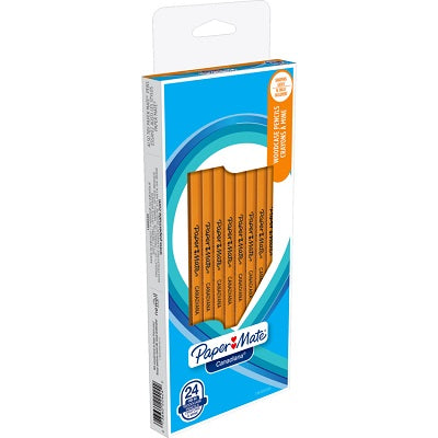 Pencils-Woodcase, Paper Mate Canadiana Hb #2  24/Bx - 7364022424