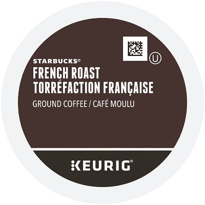 Coffee-K Cup Starbucks French Roast Dark Roast (09737) - 74-09037