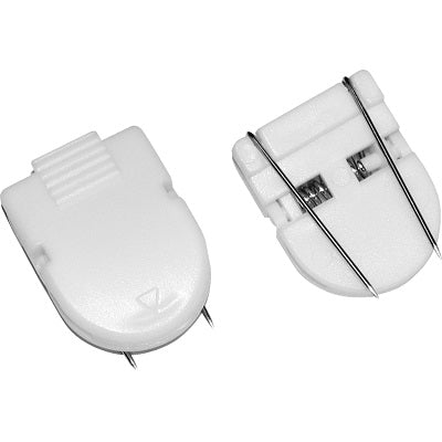 Clips-Panel Wall Clips White 20/Box - 75301