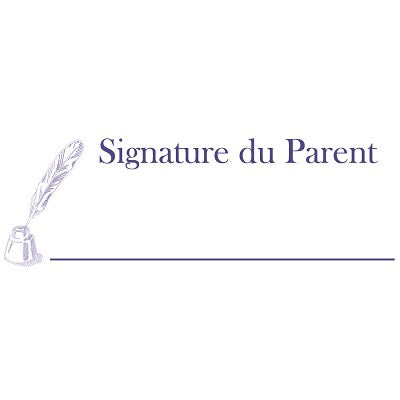 Stamp-Printy Signature Du Parent  -4911  --97056 - 76006