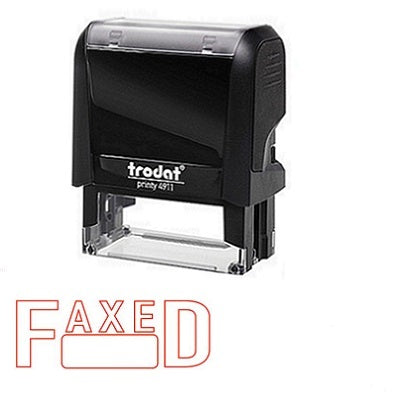 Stamp-Printy, Large, Faxed (Box Under)  --11331 - 76029