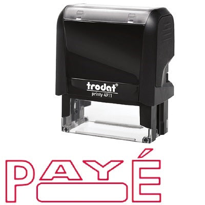 Stamp-Printy, Large, Paye (Box Under)  --11368 - 76040