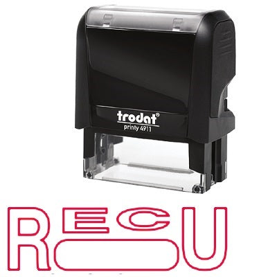 Stamp-Printy, Large, Recu (Box Under)  --11369 - 76044
