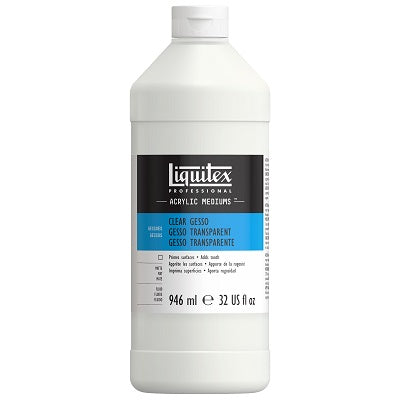 Gesso-Liquitex Clear 946Ml. Surface Prep - 7632
