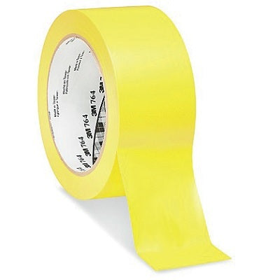 Tape-Vinyl 764, 2" X 36Yd. Yellow - 764-2X36-YLW