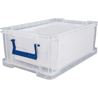 Storage Box-Plastic Bankers Box Storage, 10L. Clear - 7730405
