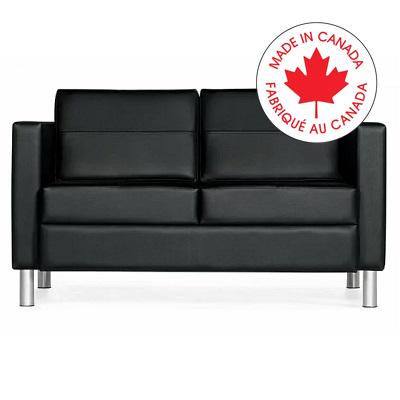 Sofa-Two Seater Citi, California Black - 7876 CF83 R1