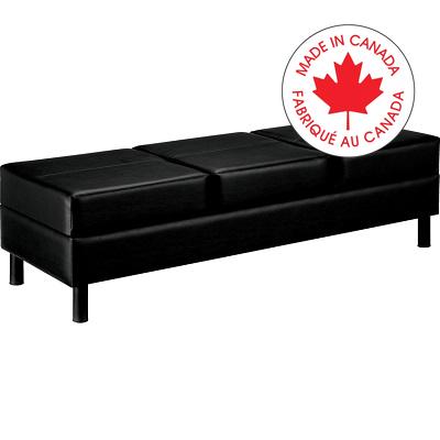Bench-Three Seater Citi, California Black - 7894 CF83 R1