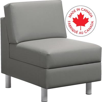 Sofa-Single Seater Citi, Armless California Black - 7895 CF83 R1