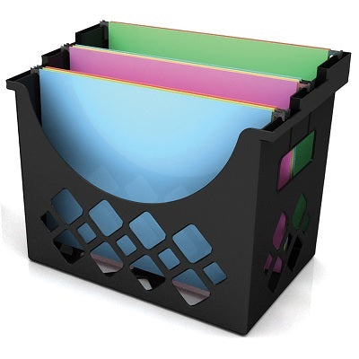 File Holder-Desktop, Hanging, Black - 79916-39304