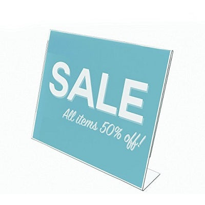 Sign Holder-Slanted, 11X8.5H Landscape - 79916-66701