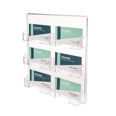 Business Card Holder-Multi-Pocket Wall Mount - 79916-70601