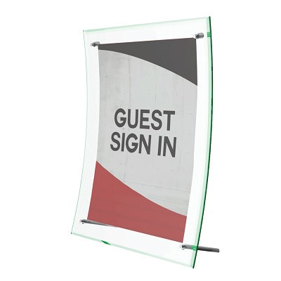 Sign Holder-Curved, 8.5X11 - 799783