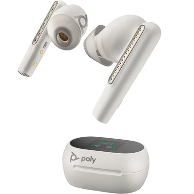Ear Buds-Wireless, Poly Hp Voyager Free 60+, White - 7Y8G8AA