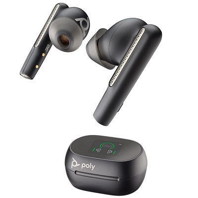 Ear Buds-Wireless, Poly Hp Voyager Free 60+, Black - 7Y8H0AA