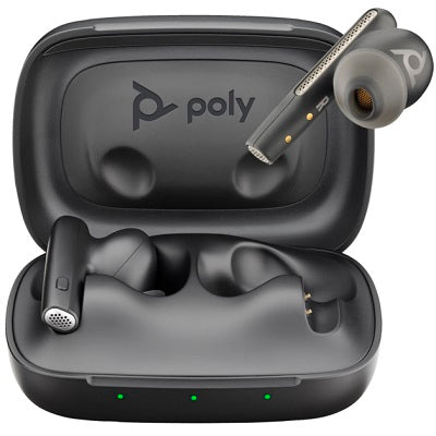 Ear Buds-Wireless, Poly Hp Voyager Free 60, Black - 7Y8H4AA