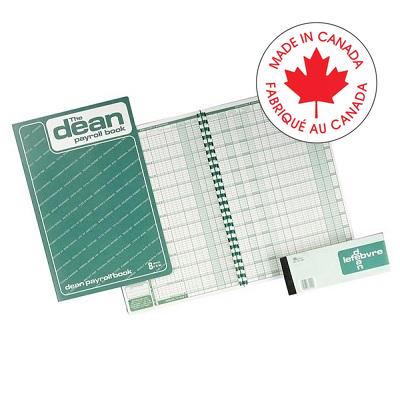 Payroll Book 16 Employees, Bilingual - 80-116