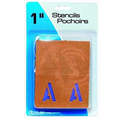 Stencil-Paint & Lettering Gothic 1"Capitals & Numerals - 83392-00101